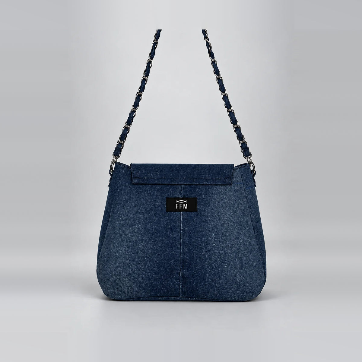 Bloom Dune Handbag – upcycled denim bag, view 4 of 5