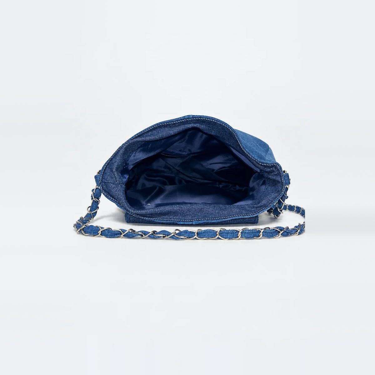 Bloom Dune Handbag – upcycled denim bag, view 5 of 5