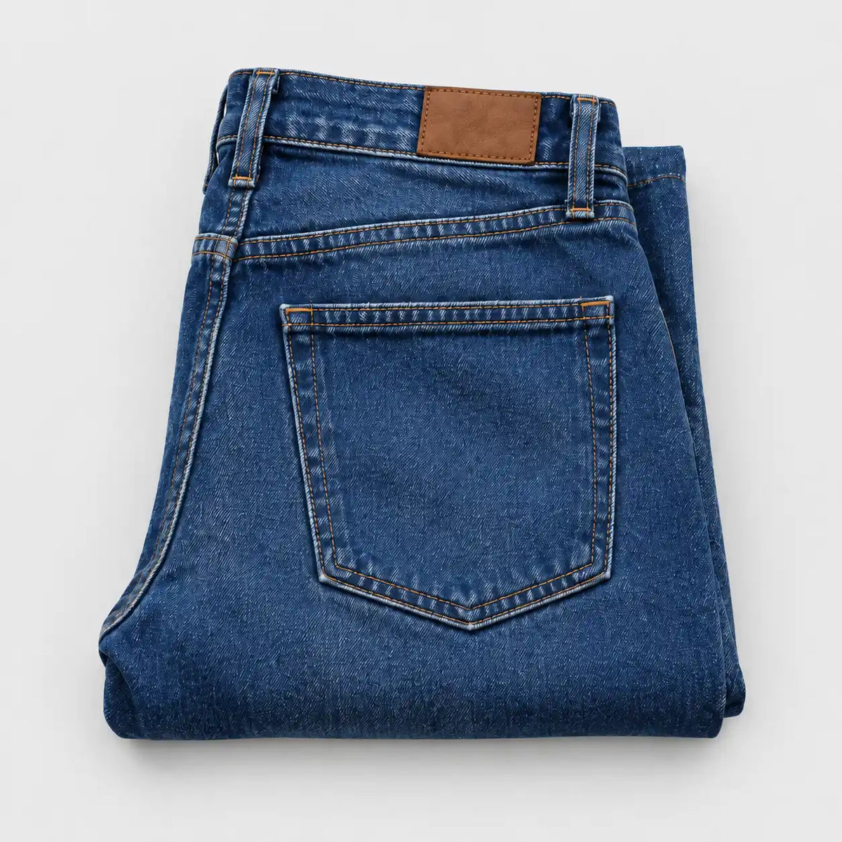 A pair of jeans, before transformation