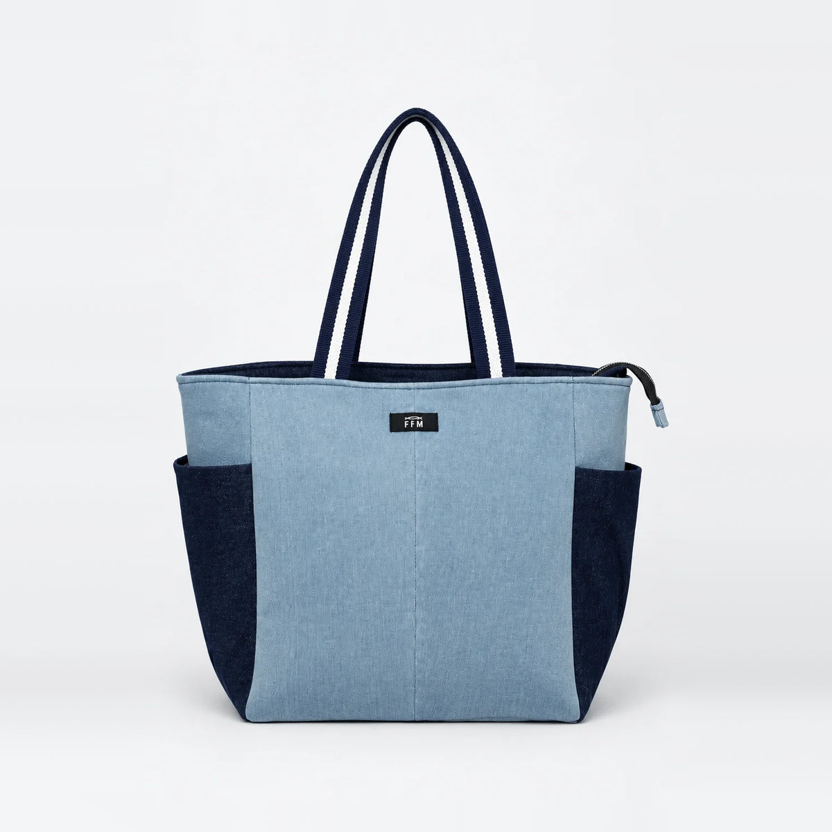 Inside Out Echo Tote – upcycled denim bag, view 2 of 5