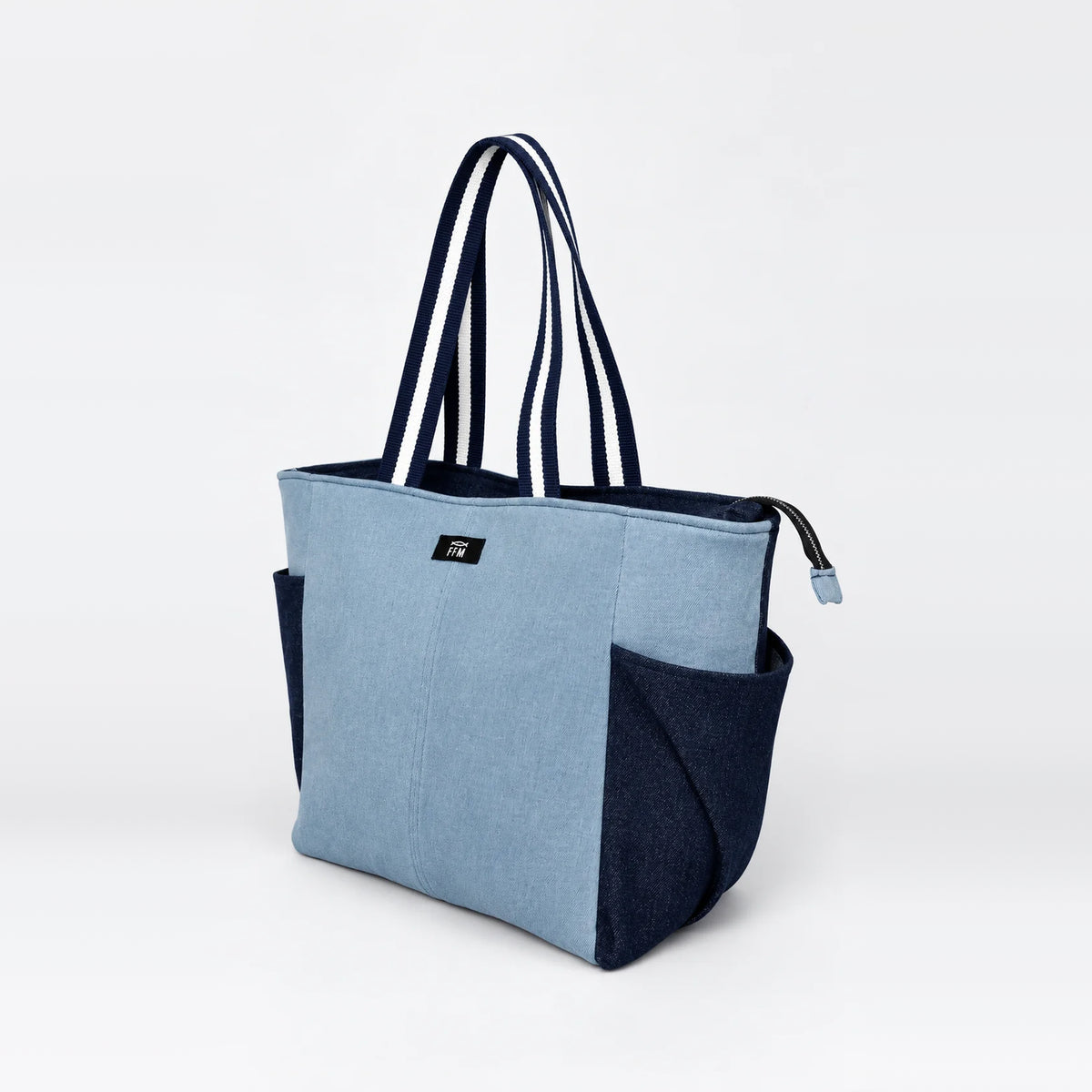 Inside Out Echo Tote – upcycled denim bag, view 4 of 5