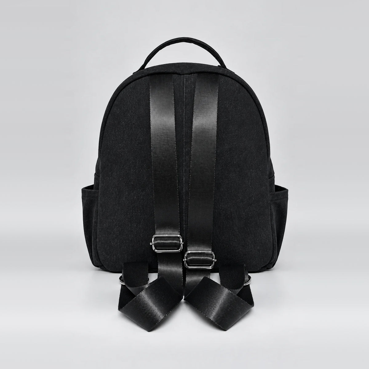 Nomad Stride Backpack – upcycled denim bag, view 4 of 5
