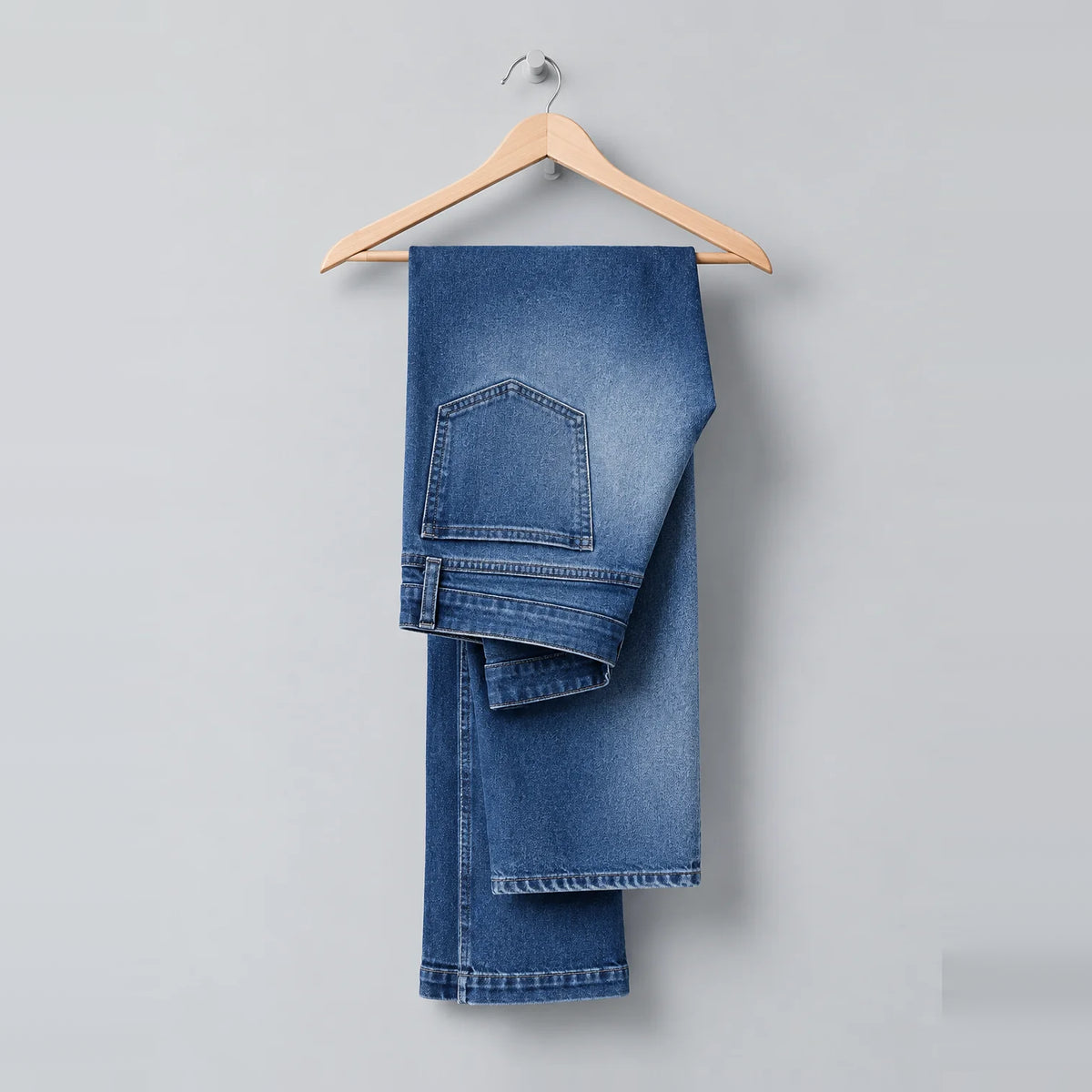 A pair of jeans, before transformation